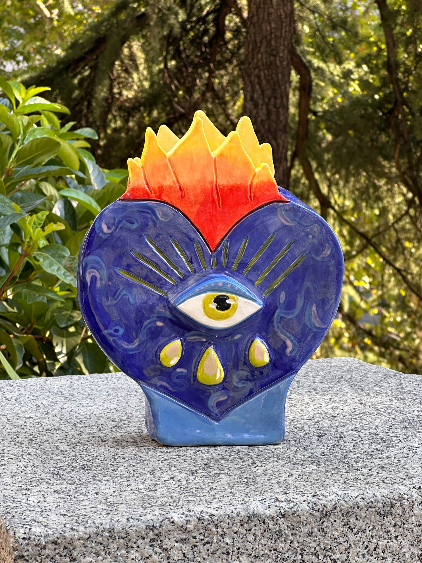 Jarrón Mio Amore Blue