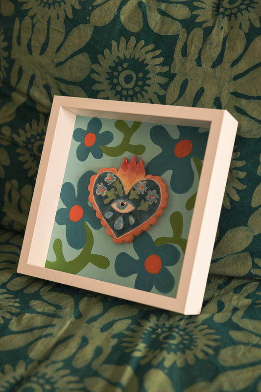 Mio Amore Box Cerámica Turquesa