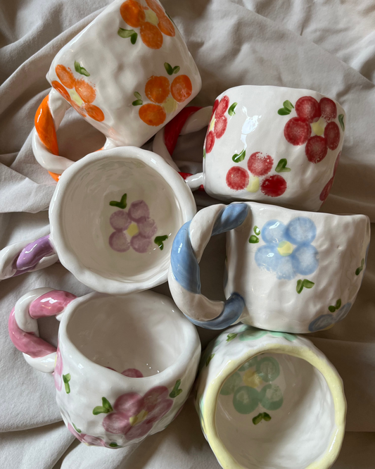 Tazas Flores Primavera