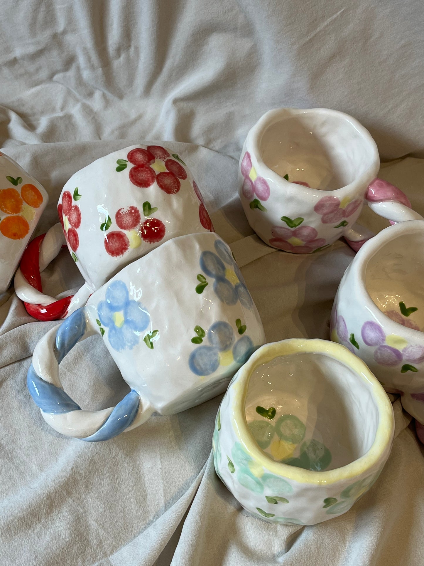 Tazas Flores Primavera