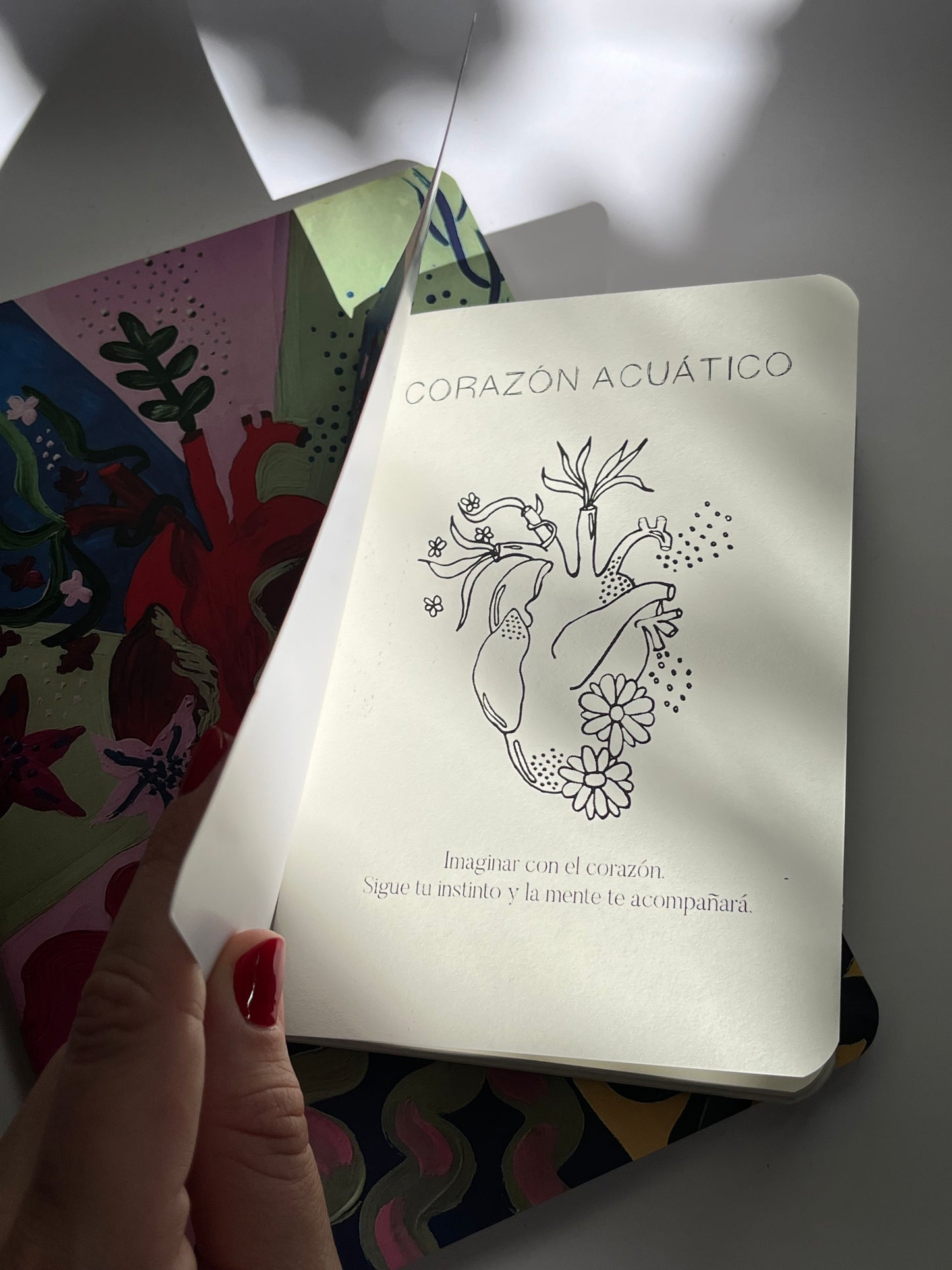Cuaderno Corazón Acuático
