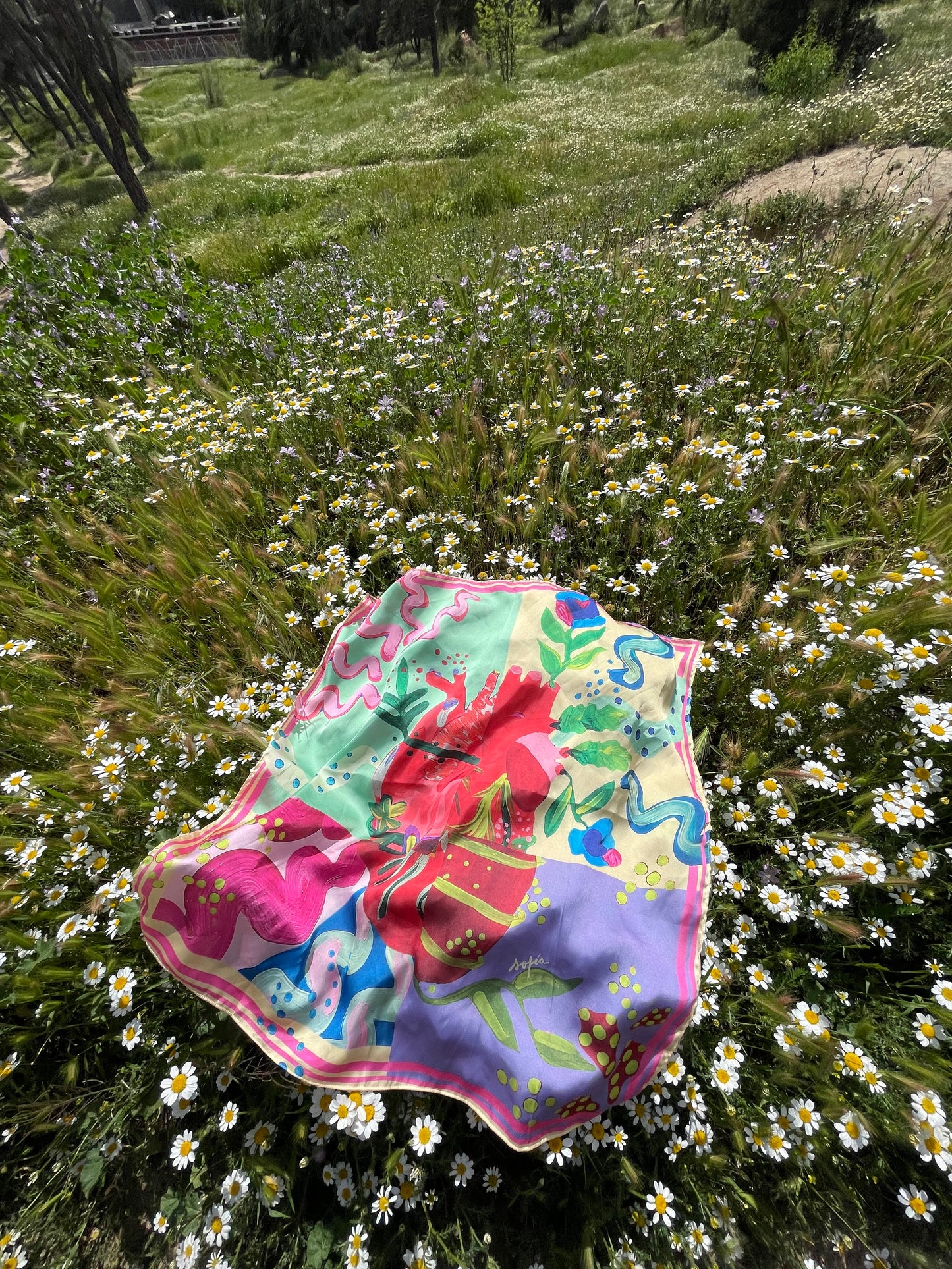 Pañuelo Corazón Acuático