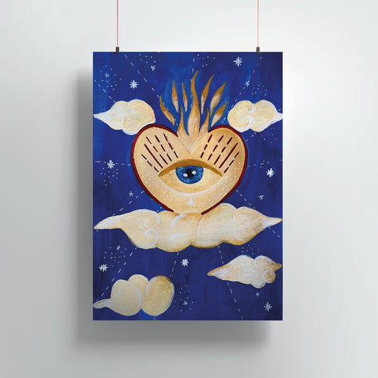 Lámina Mio Amore West of the Moon