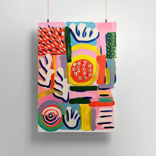 Lámina Coral de Pensamientos