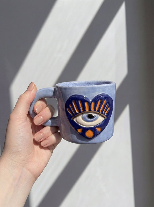 Taza Mio Amore Azul
