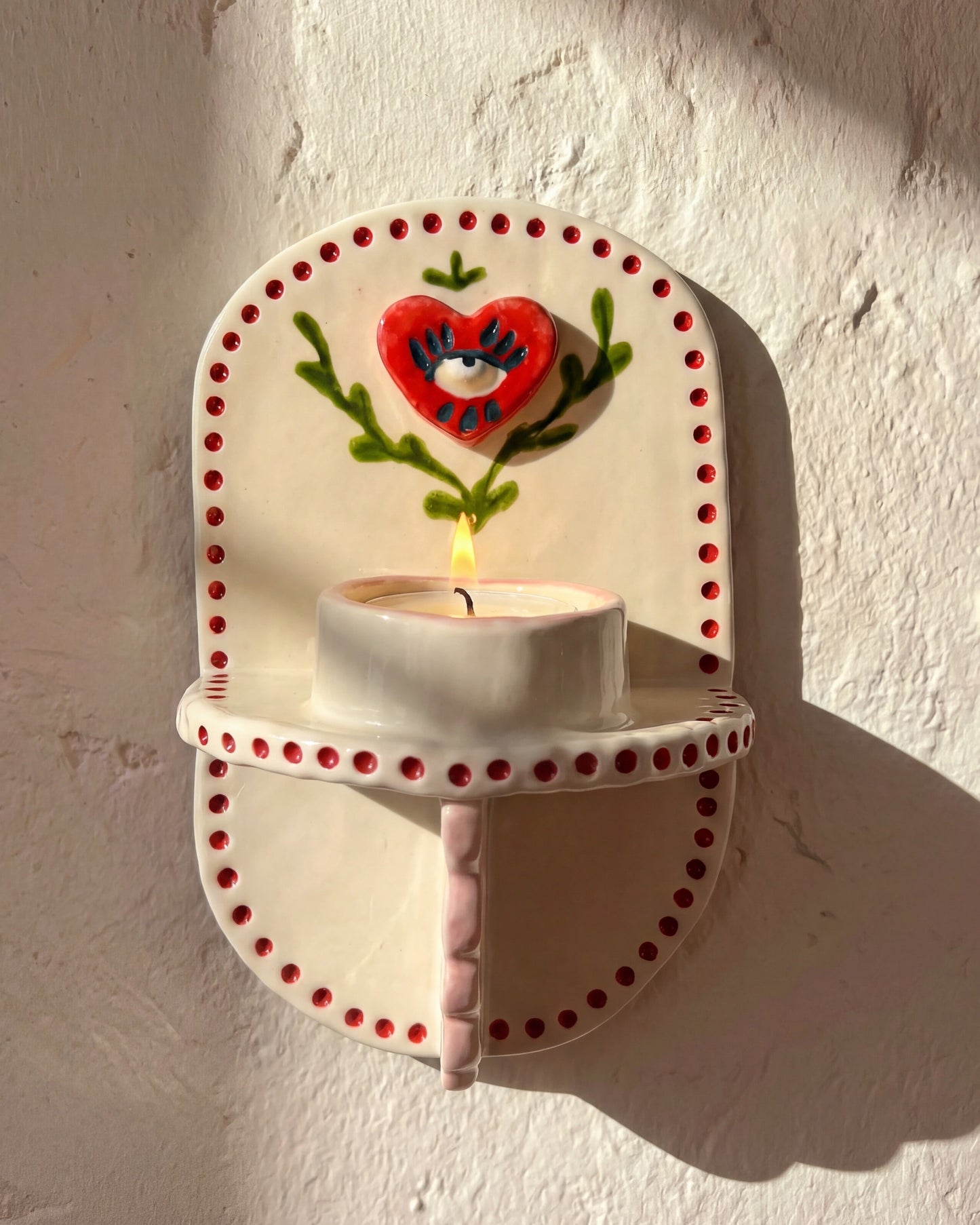 Milagrito Oval Rojo
