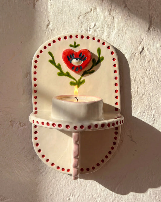 Milagrito Oval Rojo