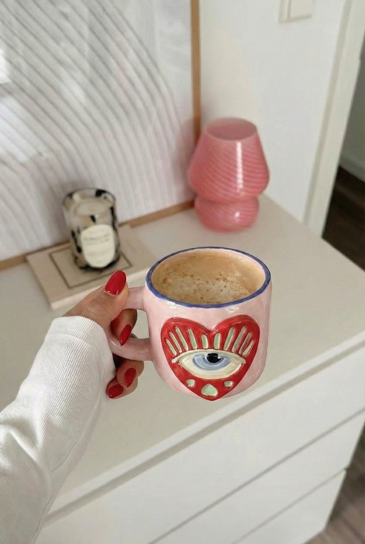 Taza Mio Amore Rosa