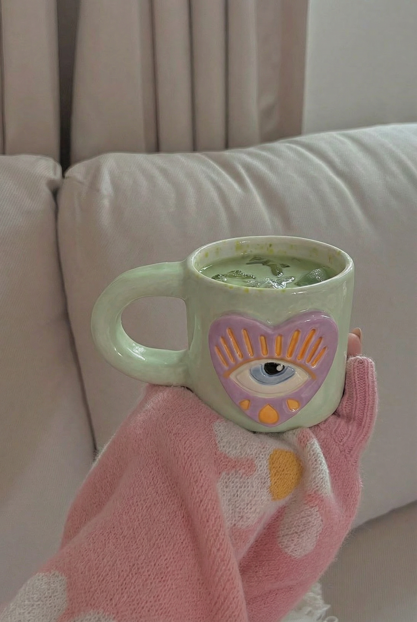 Taza Mio Amore Verde Agua PREVENTA 20/9