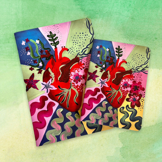 Cuaderno Corazón Acuático